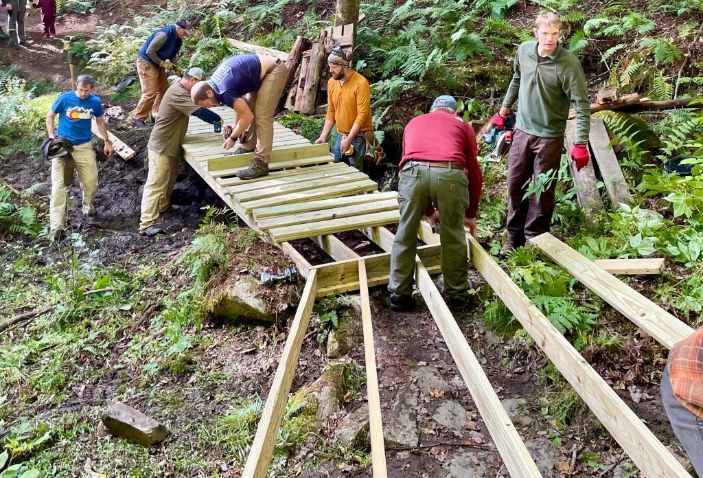 Bridge rebuild